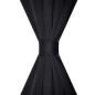 2 cortinas negras oscuras con jaretas, blackout 135 x 245 cm 2 cortinas negras oscuras con jaretas, blackout 135 x 245 cm