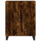 vidaXL Aparador alto madera contrachapada roble ahumado 69,5x34x180 cm vidaXL Aparador alto madera contrachapada roble ahumado 69,5x34x180 cm