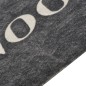 vidaXL Alfombra de cocina lavable terciopelo Cooking negro 60x180 cm vidaXL Alfombra de cocina lavable terciopelo Cooking negro 60x180 cm