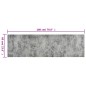 vidaXL Alfombra de cocina lavable terciopelo aspecto hormigón 60x180cm vidaXL Alfombra de cocina lavable terciopelo aspecto hormigón 60x180cm