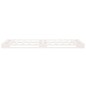 vidaXL Estructura de cama madera maciza de pino blanco 90x190 cm vidaXL Estructura de cama madera maciza de pino blanco 90x190 cm