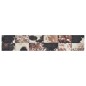 vidaXL Alfombra de cocina lavable terciopelo piel de animal 60x300 cm vidaXL Alfombra de cocina lavable terciopelo piel de animal 60x300 cm