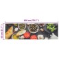 vidaXL Alfombra de cocina lavable terciopelo dibujo vino cena 45x150cm vidaXL Alfombra de cocina lavable terciopelo dibujo vino cena 45x150cm