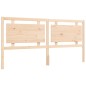 vidaXL Estructura de cama de matrimonio con cabecero madera maciza vidaXL Estructura de cama de matrimonio con cabecero madera maciza