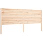 vidaXL Estructura de cama de matrimonio con cabecero madera maciza vidaXL Estructura de cama de matrimonio con cabecero madera maciza