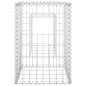 vidaXL Cestas postes de gaviones 2 unidades hierro 40x40x60 cm vidaXL Cestas postes de gaviones 2 unidades hierro 40x40x60 cm