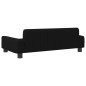 vidaXL Sofá para niños de tela negro 90x53x30 cm vidaXL Sofá para niños de tela negro 90x53x30 cm