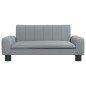 vidaXL Sofá para niños de tela gris claro 70x45x30 cm vidaXL Sofá para niños de tela gris claro 70x45x30 cm