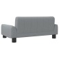 vidaXL Sofá para niños de tela gris claro 70x45x30 cm vidaXL Sofá para niños de tela gris claro 70x45x30 cm