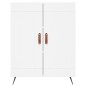 vidaXL Aparador alto madera contrachapada blanco 69,5x34x180 cm vidaXL Aparador alto madera contrachapada blanco 69,5x34x180 cm
