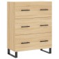 vidaXL Aparador alto madera contrachapada color roble 69,5x34x180 cm vidaXL Aparador alto madera contrachapada color roble 69,5x34x180 cm