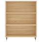 vidaXL Aparador alto madera de ingeniería roble Sonoma 69,5x32,5x180cm vidaXL Aparador alto madera de ingeniería roble Sonoma 69,5x32,5x180cm
