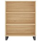 vidaXL Aparador alto madera de ingeniería roble Sonoma 69,5x32,5x180cm vidaXL Aparador alto madera de ingeniería roble Sonoma 69,5x32,5x180cm