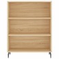 vidaXL Aparador alto madera de ingeniería roble Sonoma 69,5x32,5x180cm vidaXL Aparador alto madera de ingeniería roble Sonoma 69,5x32,5x180cm