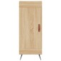 vidaXL Aparador de madera contrachapada roble Sonoma 34,5x34x180 cm vidaXL Aparador de madera contrachapada roble Sonoma 34,5x34x180 cm