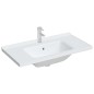 vidaXL Lavabo de baño rectangular cerámica blanco 91,5x48x19,5 cm vidaXL Lavabo de baño rectangular cerámica blanco 91,5x48x19,5 cm