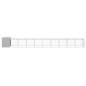 vidaXL Gallinero y corral acero galvanizado gris claro 110x1017x110 cm vidaXL Gallinero y corral acero galvanizado gris claro 110x1017x110 cm