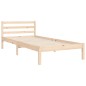 vidaXL Estructura de cama con cabecero madera maciza 90x200 cm vidaXL Estructura de cama con cabecero madera maciza 90x200 cm