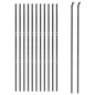 vidaXL Cerca de alambre gris antracita 1,6x25 m vidaXL Cerca de alambre gris antracita 1,6x25 m