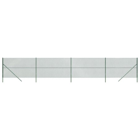 vidaXL Cerca de alambre verde 2,2x10 m