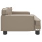 vidaXL Sofá para niños de cuero sintético capuchino 70x45x30 cm vidaXL Sofá para niños de cuero sintético capuchino 70x45x30 cm