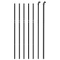 vidaXL Cerca de alambre gris antracita 1x10 m vidaXL Cerca de alambre gris antracita 1x10 m
