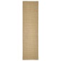vidaXL Alfombra de sisal para rascador 66x250 cm vidaXL Alfombra de sisal para rascador 66x250 cm