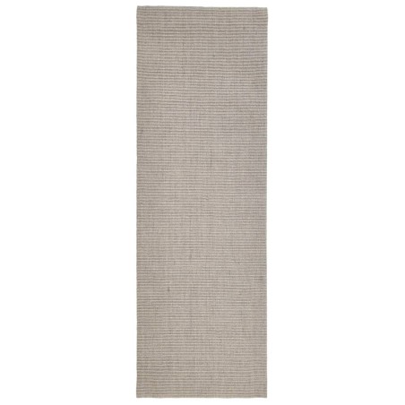 vidaXL Alfombra de sisal para rascador color arena 66x200 cm