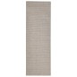 vidaXL Alfombra de sisal para rascador color arena 66x200 cm vidaXL Alfombra de sisal para rascador color arena 66x200 cm