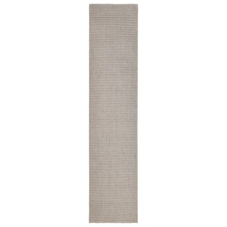 vidaXL Alfombra de sisal para rascador color arena 66x300 cm