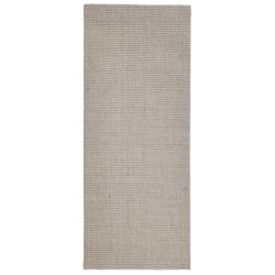 vidaXL Alfombra de sisal para rascador color arena 80x200 cm