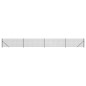 vidaXL Cerca de alambre con brida gris antracita 1x10 m vidaXL Cerca de alambre con brida gris antracita 1x10 m