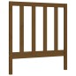 vidaXL Estructura cama con cabecero madera maciza marrón miel 90x200cm vidaXL Estructura cama con cabecero madera maciza marrón miel 90x200cm