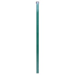 vidaXL Postes de valla 10 uds acero galvanizado verde 170 cm