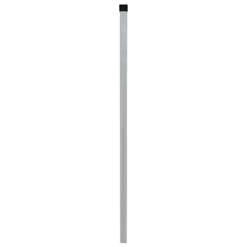 vidaXL Postes de valla 10 uds acero galvanizado plateado 150 cm vidaXL Postes de valla 10 uds acero galvanizado plateado 150 cm