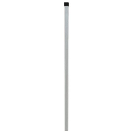 vidaXL Postes de valla 10 uds acero galvanizado plateado 150 cm