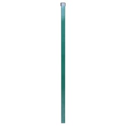 vidaXL Postes de valla 20 uds acero galvanizado verde 130 cm