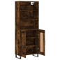 vidaXL Aparador alto madera contrachapada roble ahumado 69,5x34x180 cm vidaXL Aparador alto madera contrachapada roble ahumado 69,5x34x180 cm