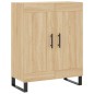 vidaXL Aparador alto madera contrachapada color roble 69,5x34x180 cm vidaXL Aparador alto madera contrachapada color roble 69,5x34x180 cm