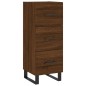 vidaXL Aparador alto madera contrachapada roble marrón 34,5x34x180 cm vidaXL Aparador alto madera contrachapada roble marrón 34,5x34x180 cm