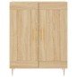vidaXL Aparador alto madera contrachapada color roble 69,5x34x180 cm vidaXL Aparador alto madera contrachapada color roble 69,5x34x180 cm