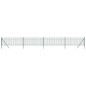 vidaXL Cerca de alambre de acero galvanizado verde 1x10 m vidaXL Cerca de alambre de acero galvanizado verde 1x10 m