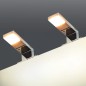 vidaXL Lámparas de espejo 2 W luz blanca cálida 2 unidades vidaXL Lámparas de espejo 2 W luz blanca cálida 2 unidades