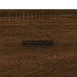 vidaXL Aparador alto madera contrachapada roble marrón 34,5x34x180 cm vidaXL Aparador alto madera contrachapada roble marrón 34,5x34x180 cm