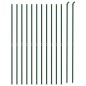 vidaXL Cerca de alambre con brida verde 1,4x25 m vidaXL Cerca de alambre con brida verde 1,4x25 m