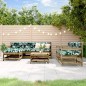 vidaXL Juego de muebles de jardín 7 pzas madera de pino impregnada vidaXL Juego de muebles de jardín 7 pzas madera de pino impregnada