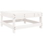 vidaXL Juego de sofás de jardín 5 piezas madera maciza de pino blanco vidaXL Juego de sofás de jardín 5 piezas madera maciza de pino blanco