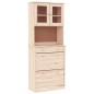 vidaXL Aparador alto ALTA madera maciza de pino 77x35x188 cm vidaXL Aparador alto ALTA madera maciza de pino 77x35x188 cm