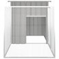vidaXL Jaula de conejos acero galvanizado gris 200x91x100 cm vidaXL Jaula de conejos acero galvanizado gris 200x91x100 cm