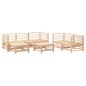 vidaXL Juego de muebles de jardín 7 piezas madera maciza de pino vidaXL Juego de muebles de jardín 7 piezas madera maciza de pino